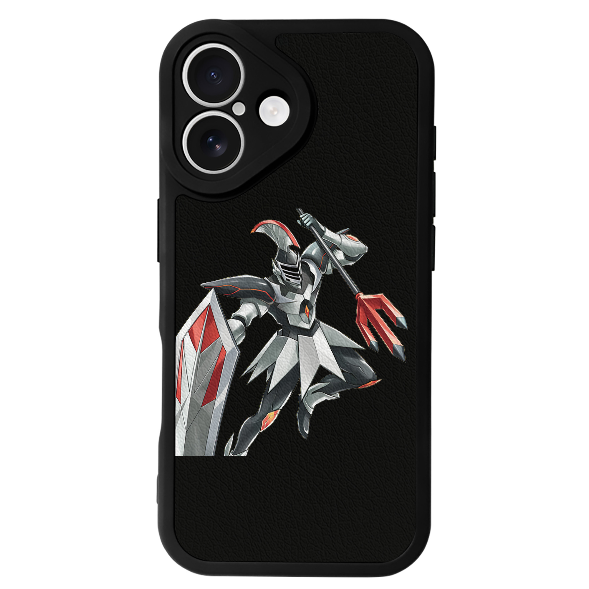 （画像用） 遊☆戯☆王 Yu-Gi-Oh! 【iPhone 16シリーズ対応】シリコンスマホケース（レザー調） 材質：シリコン